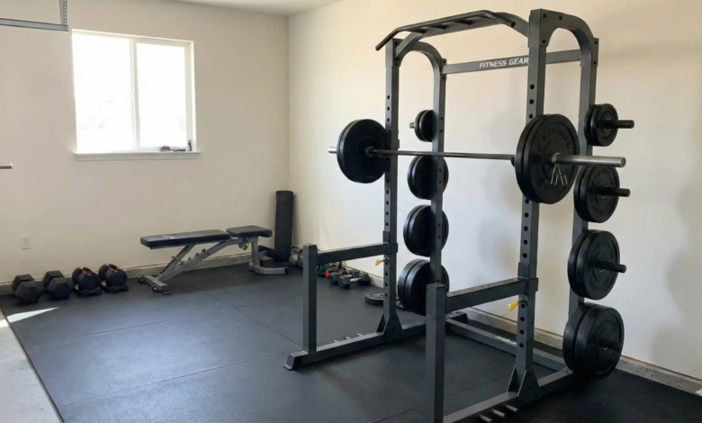 fitness gear pro half rack